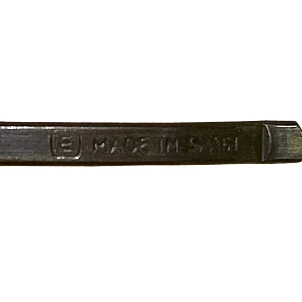 Kids Western Tooled Leather Belt Brown Painted Horse Design Size 5/6 Yrs 19